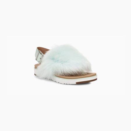 UGG Holly White Sandals for Women (JQYG59160)